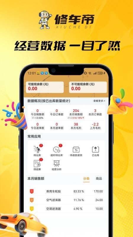修车帝站长端