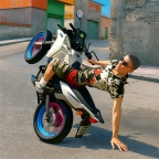 街头摩托