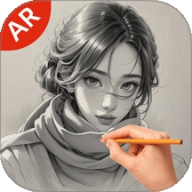 AR临摹简笔画画