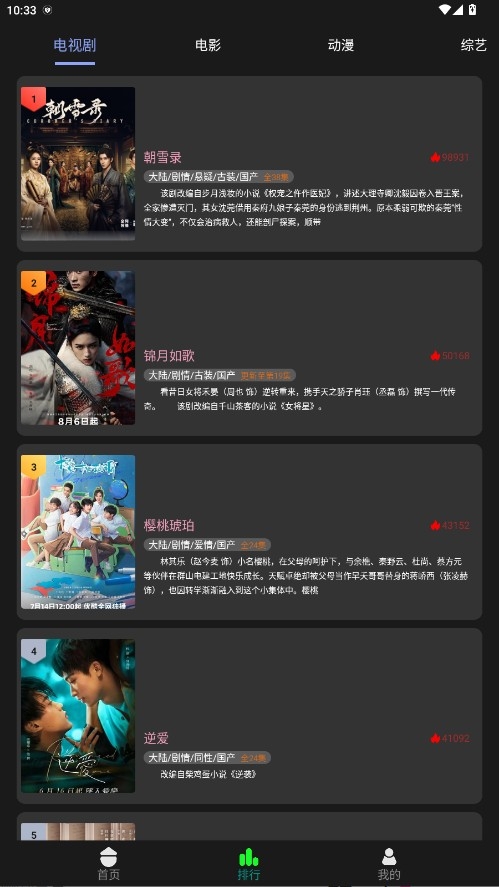 新剧影视大全