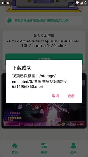 哔哩哔哩视频解析